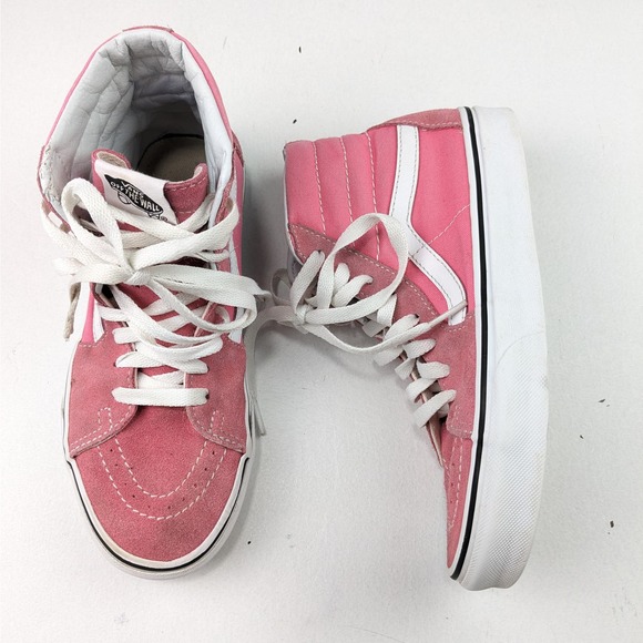 Vans Pink Hightops - Picture 1 of 7
